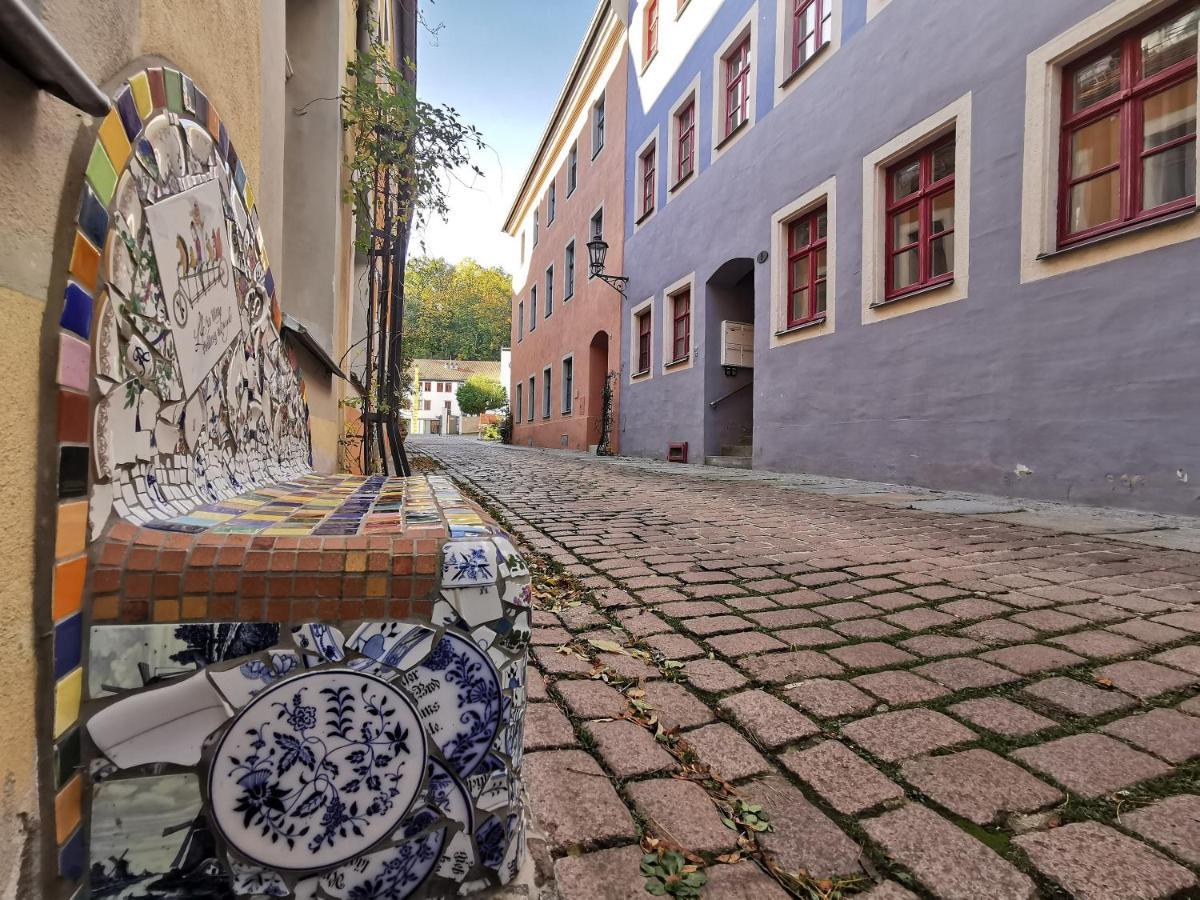 Fynbos Studio DG in der Altstadt, Frauenkirchenblick, Parkplatz Meißen Exterior foto